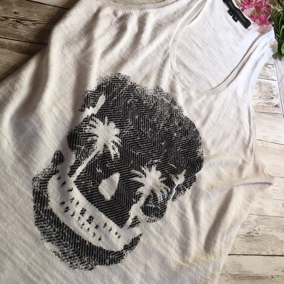 Skull cashmere tank top size s - Picture 7 of 14
